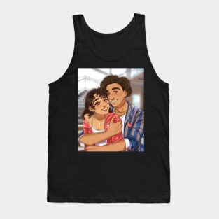 Clementine and Louis Highschool Sweethearts Tank Top